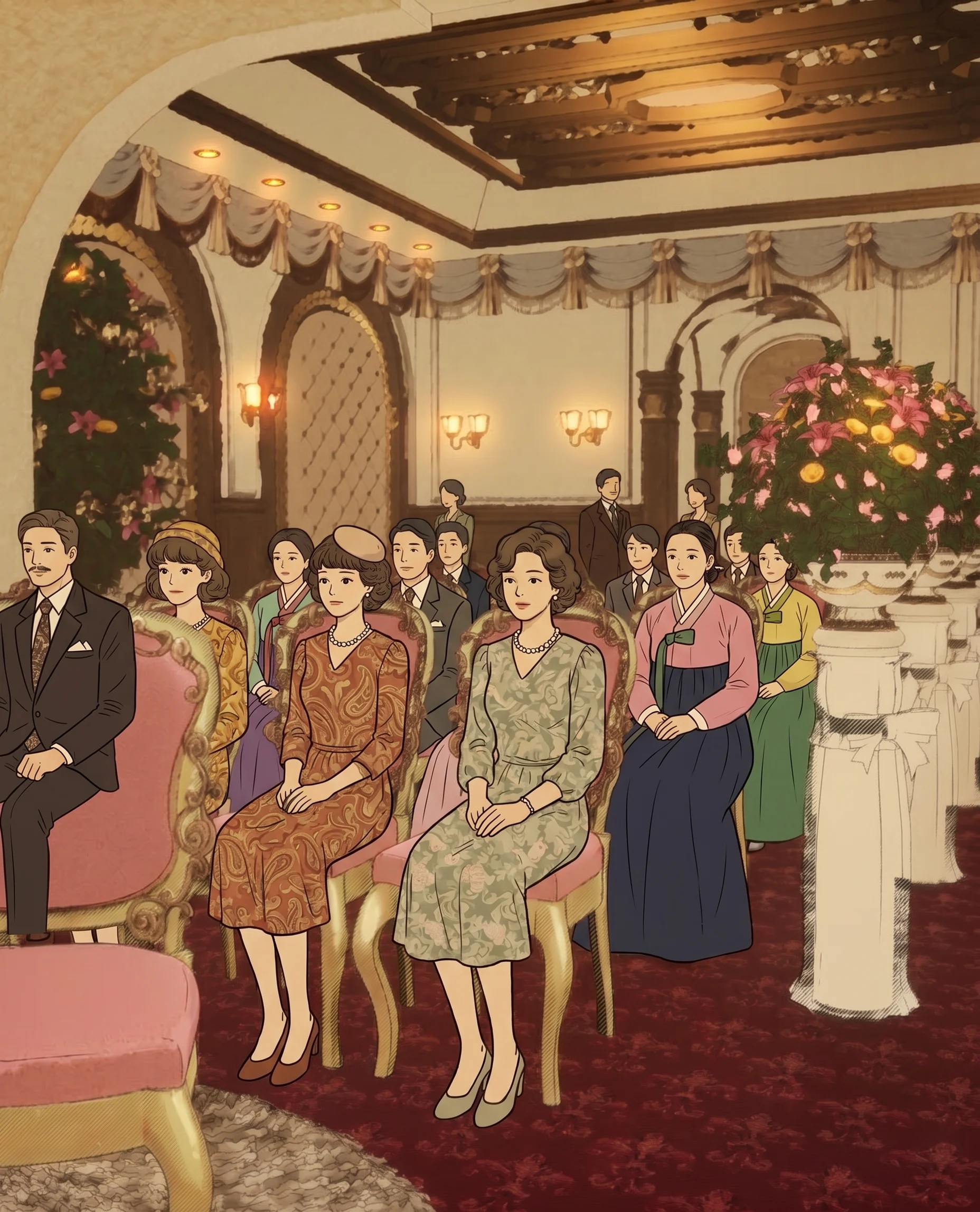 1970년대 한국 결혼식